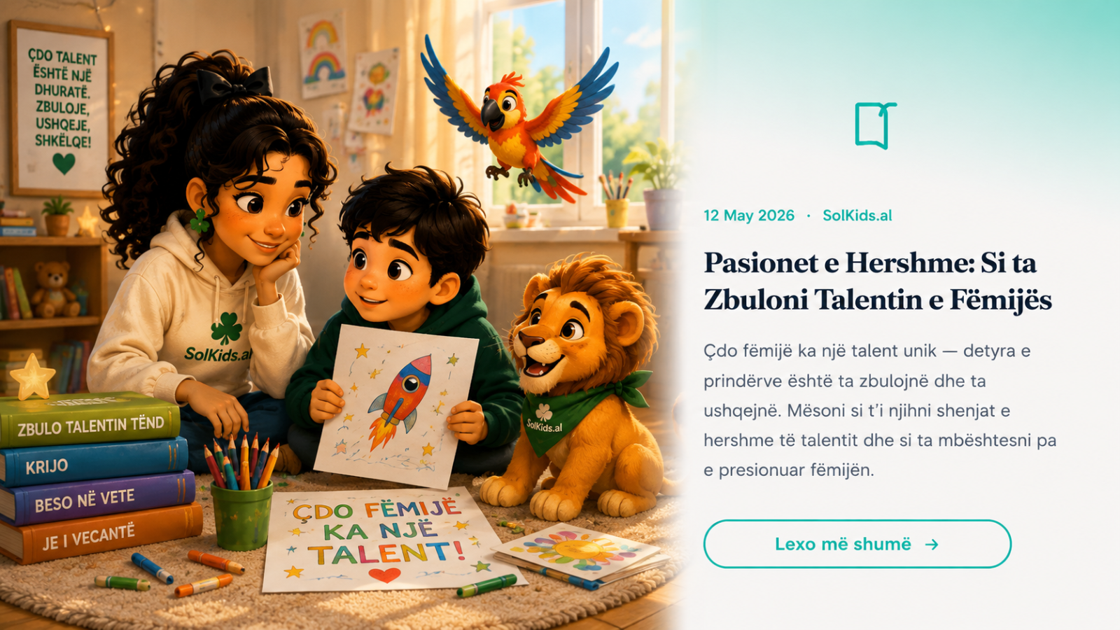 Pasionet e Hershme: Si ta Zbuloni Talentin e Fëmijës