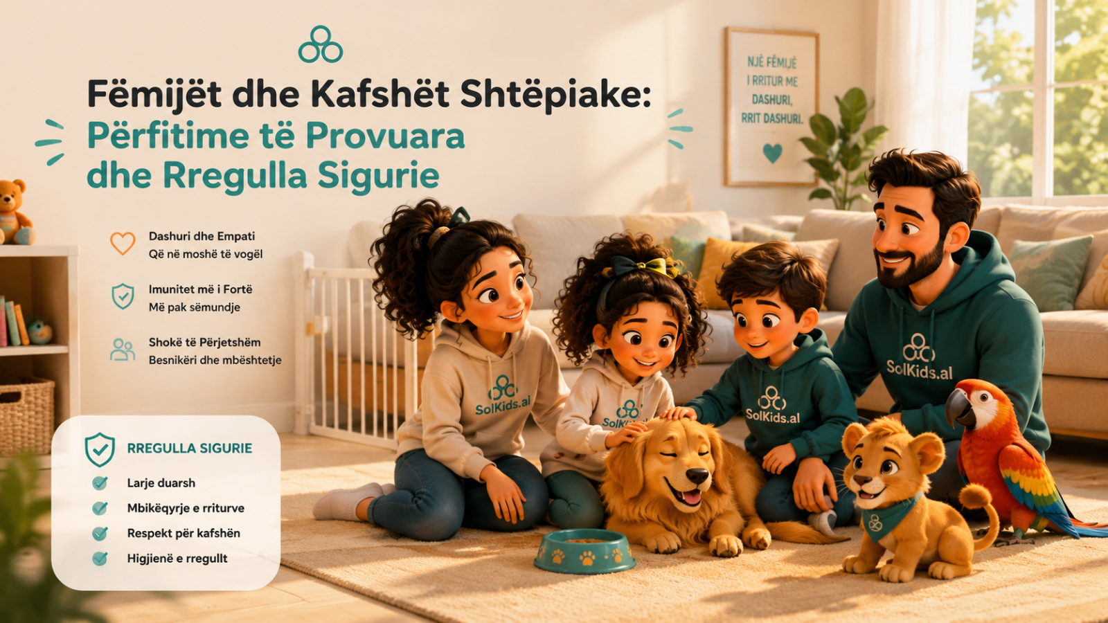 Children and Pets: Proven Benefits and Safety Rules