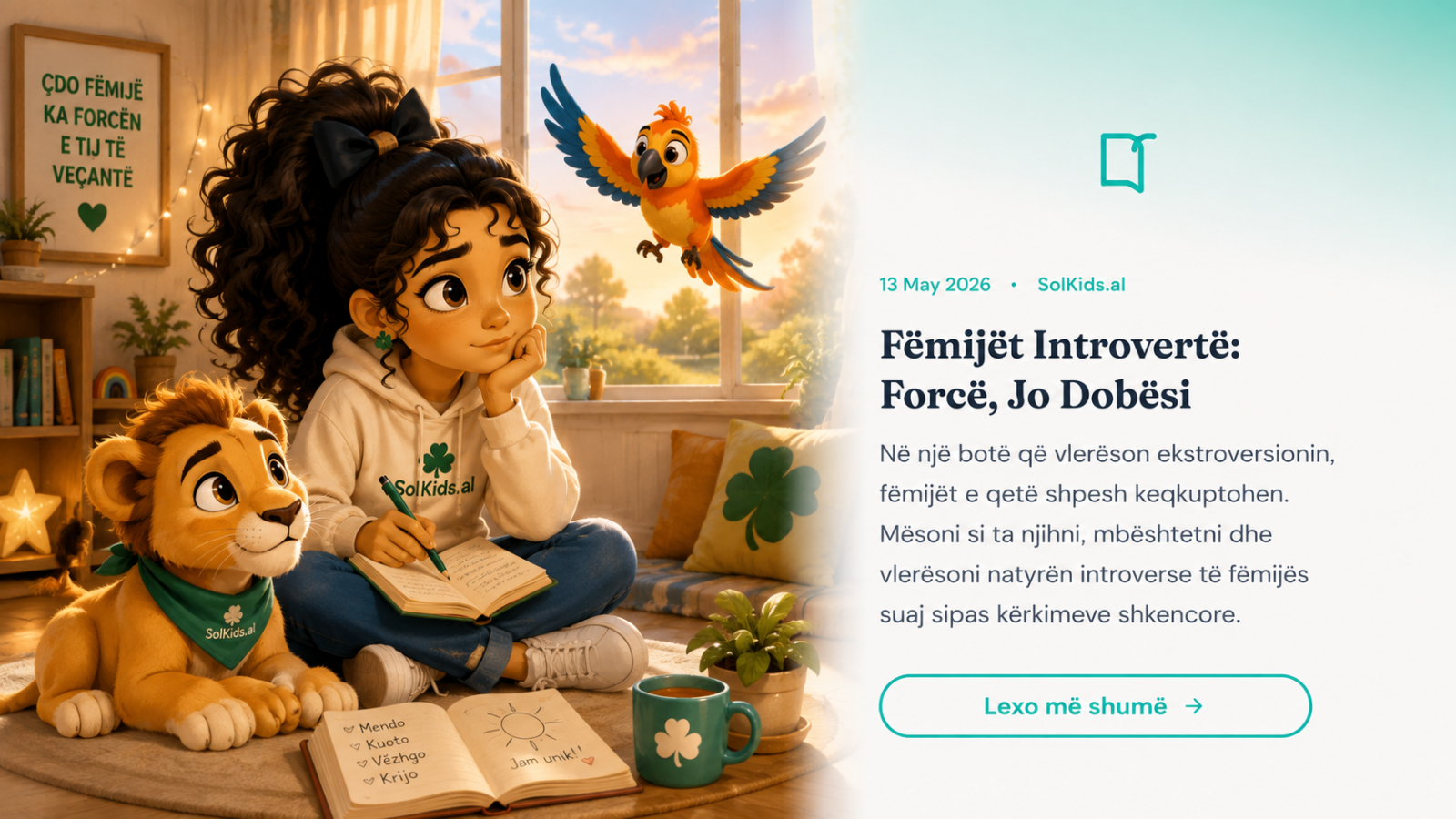 Fëmijët Introvertë: Forcë, Jo Dobësi